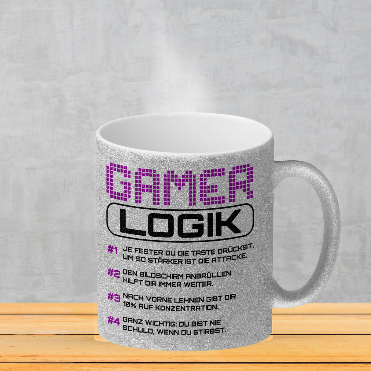 Gamer Logik Kaffeebecher