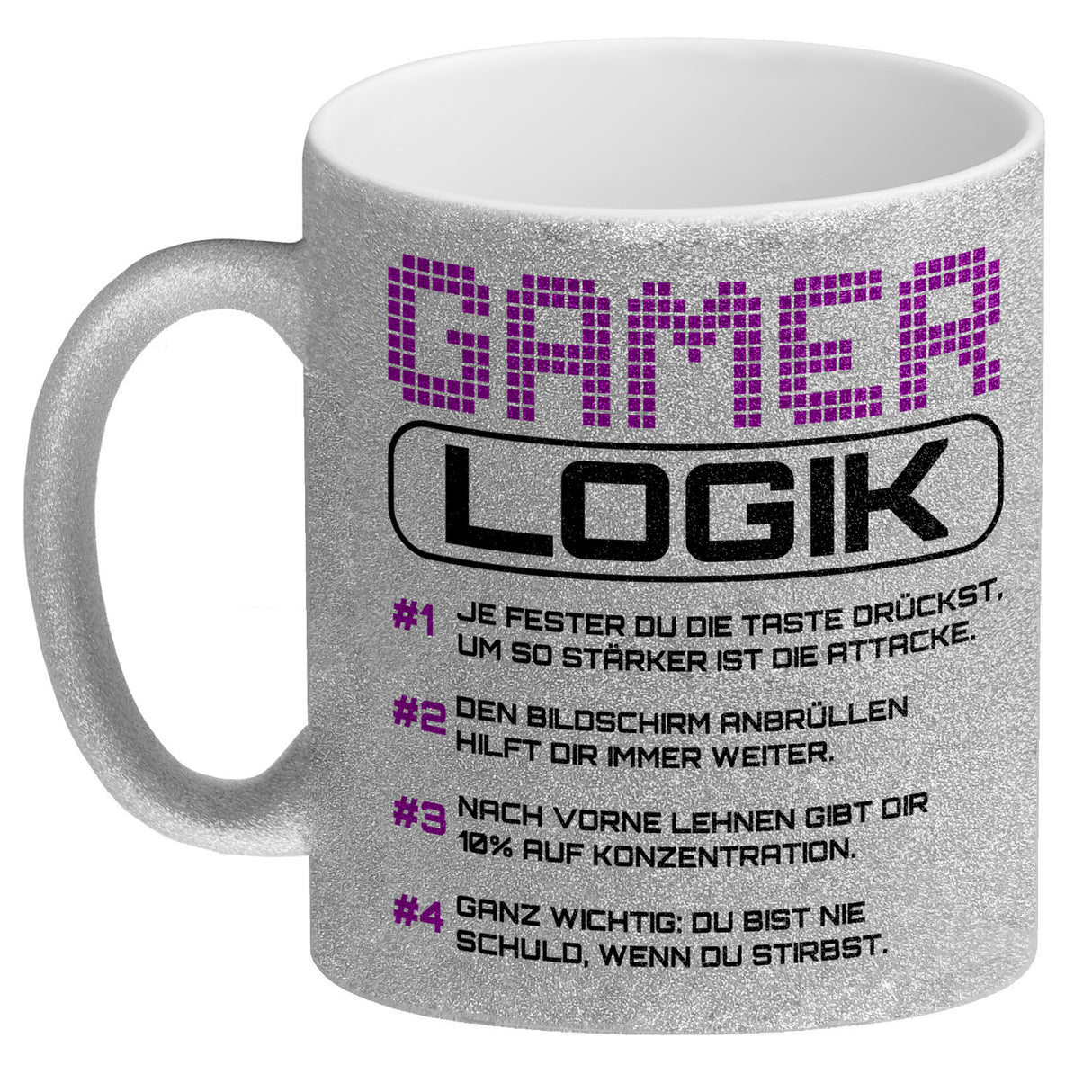 Gamer Logik Kaffeebecher