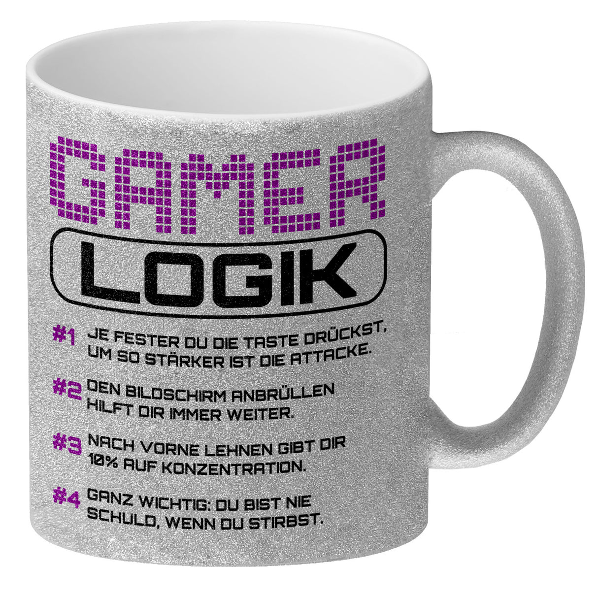 Gamer Logik Kaffeebecher