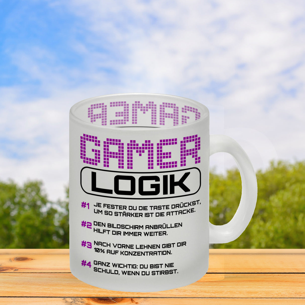 Gamer Logik Kaffeebecher