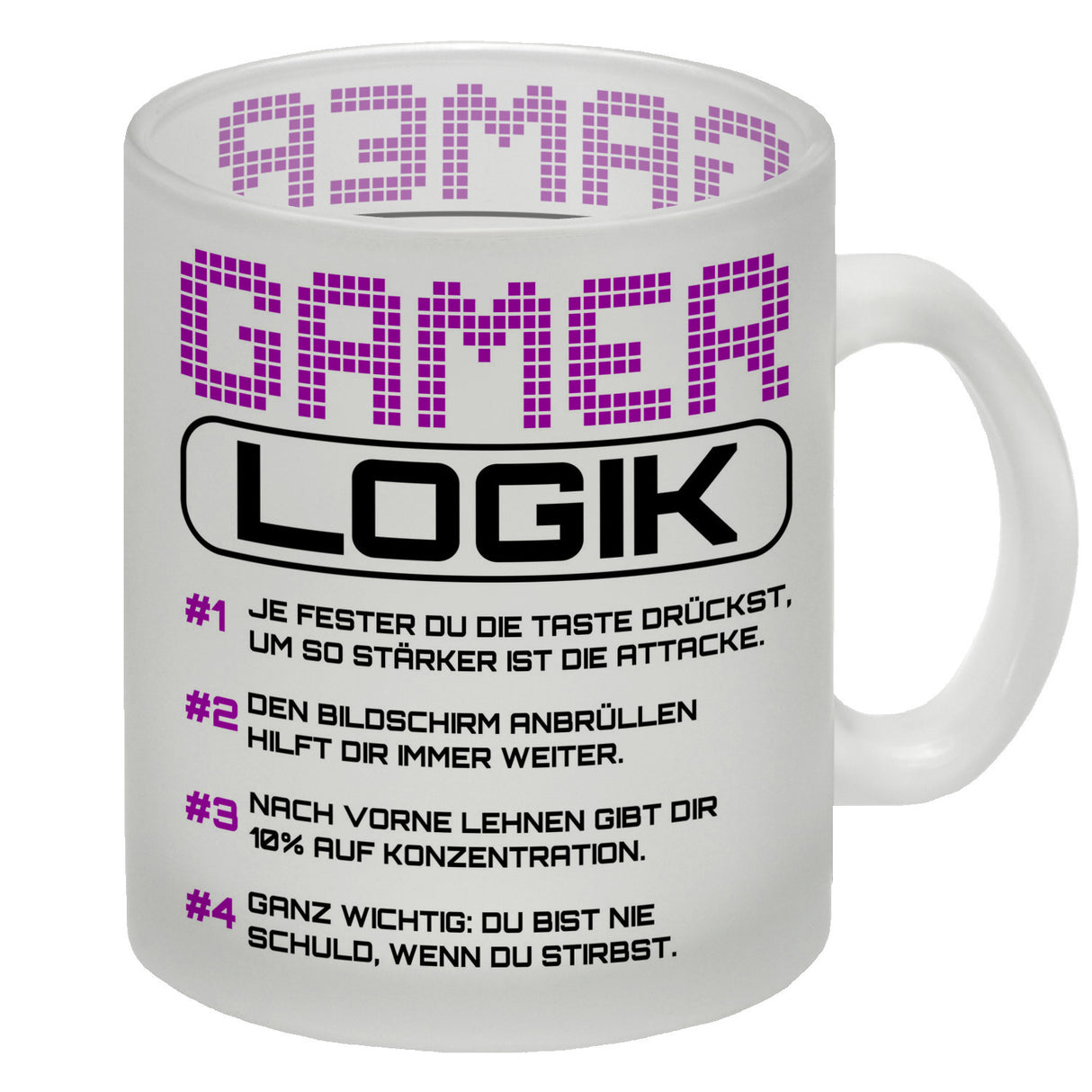 Gamer Logik Kaffeebecher