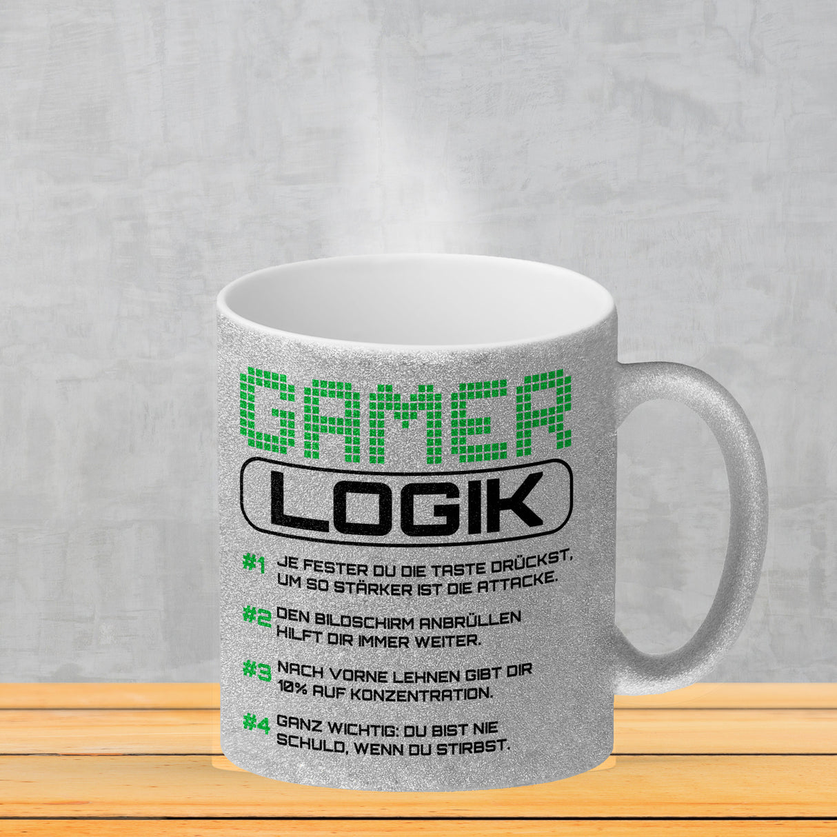 Gamer Logik Kaffeebecher