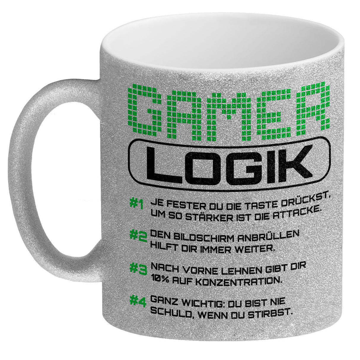Gamer Logik Kaffeebecher