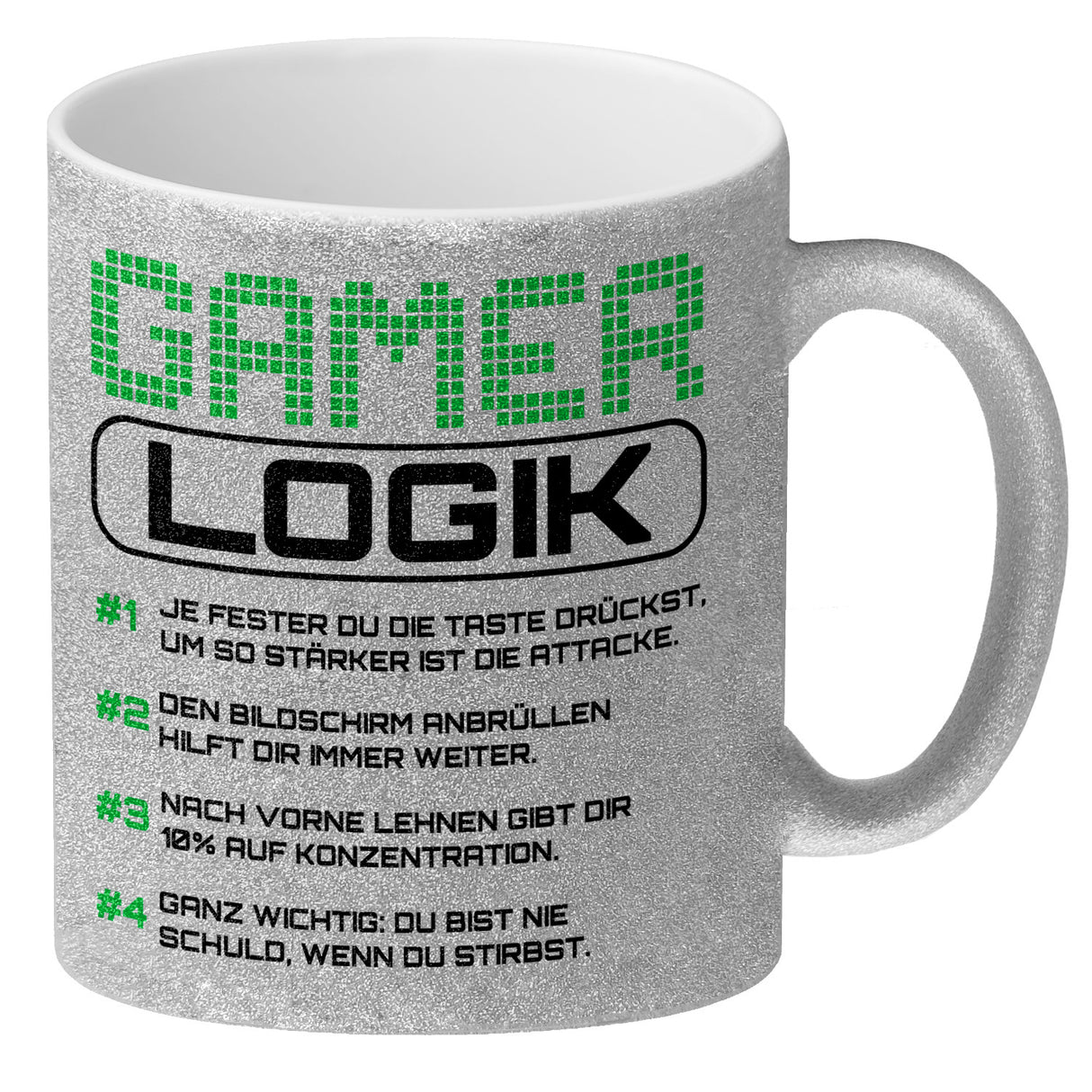 Gamer Logik Kaffeebecher