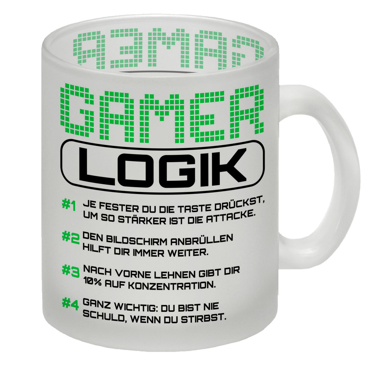Gamer Logik Kaffeebecher