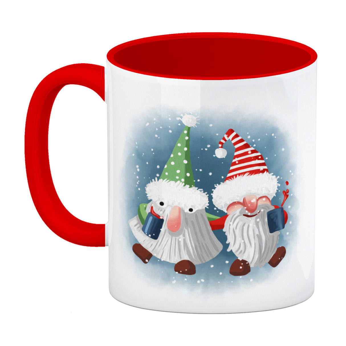 Betrunkene Wichtel Weihnachten Kaffeebecher