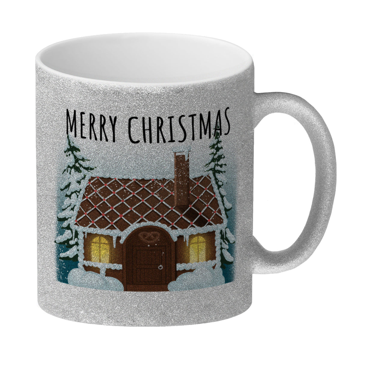 Merry Christmas Lebkuchenhaus Kaffeebecher