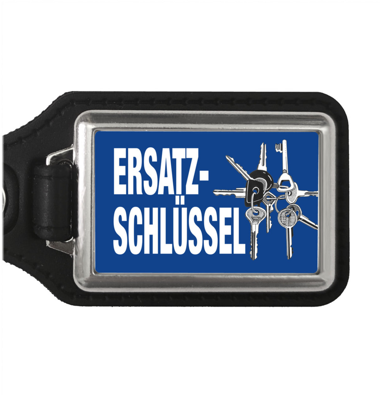 Ersatzschlüssel Schlüsselanhänger mit Schlüsselbund-Motiv