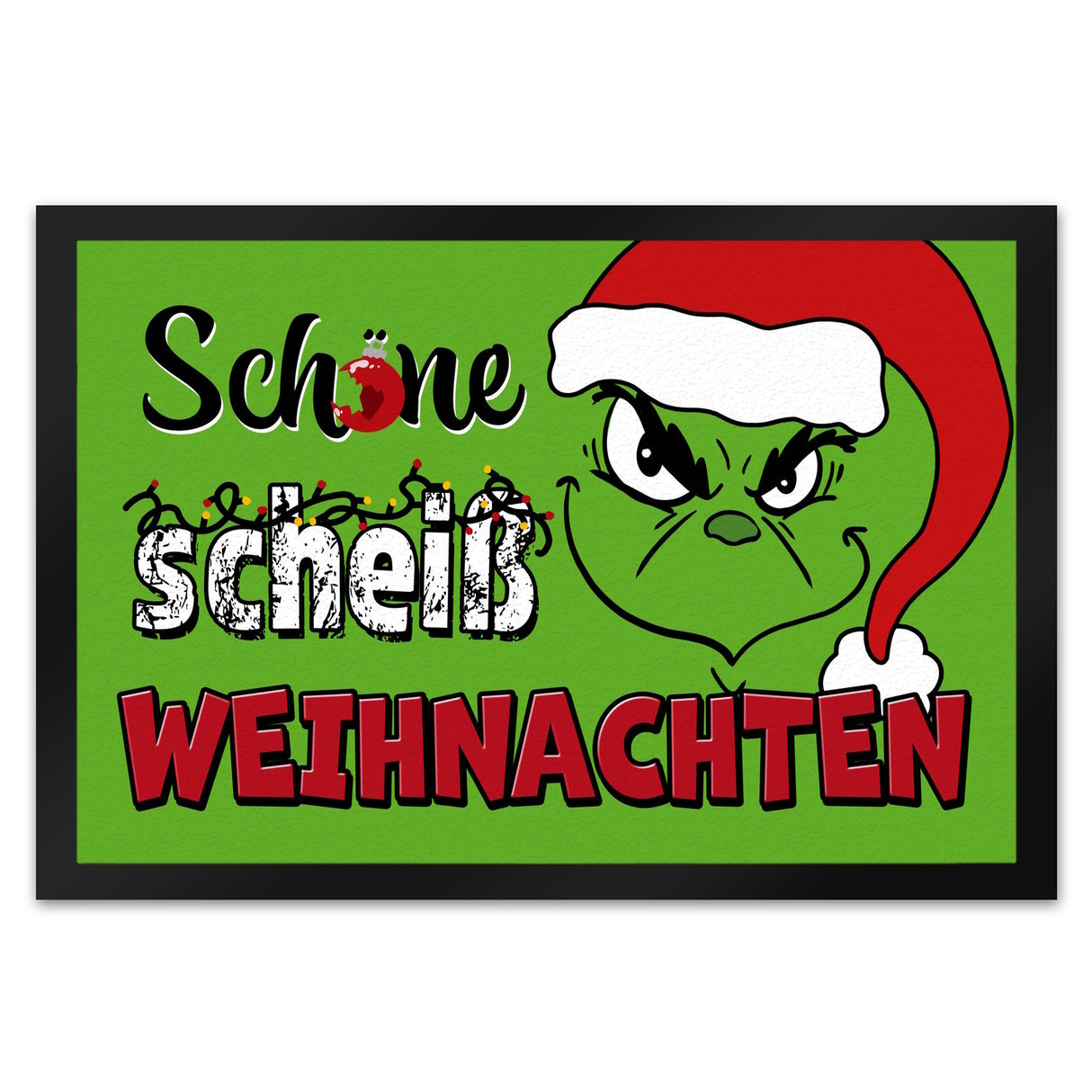 Schöne scheiß Weihnachten Fußmatte