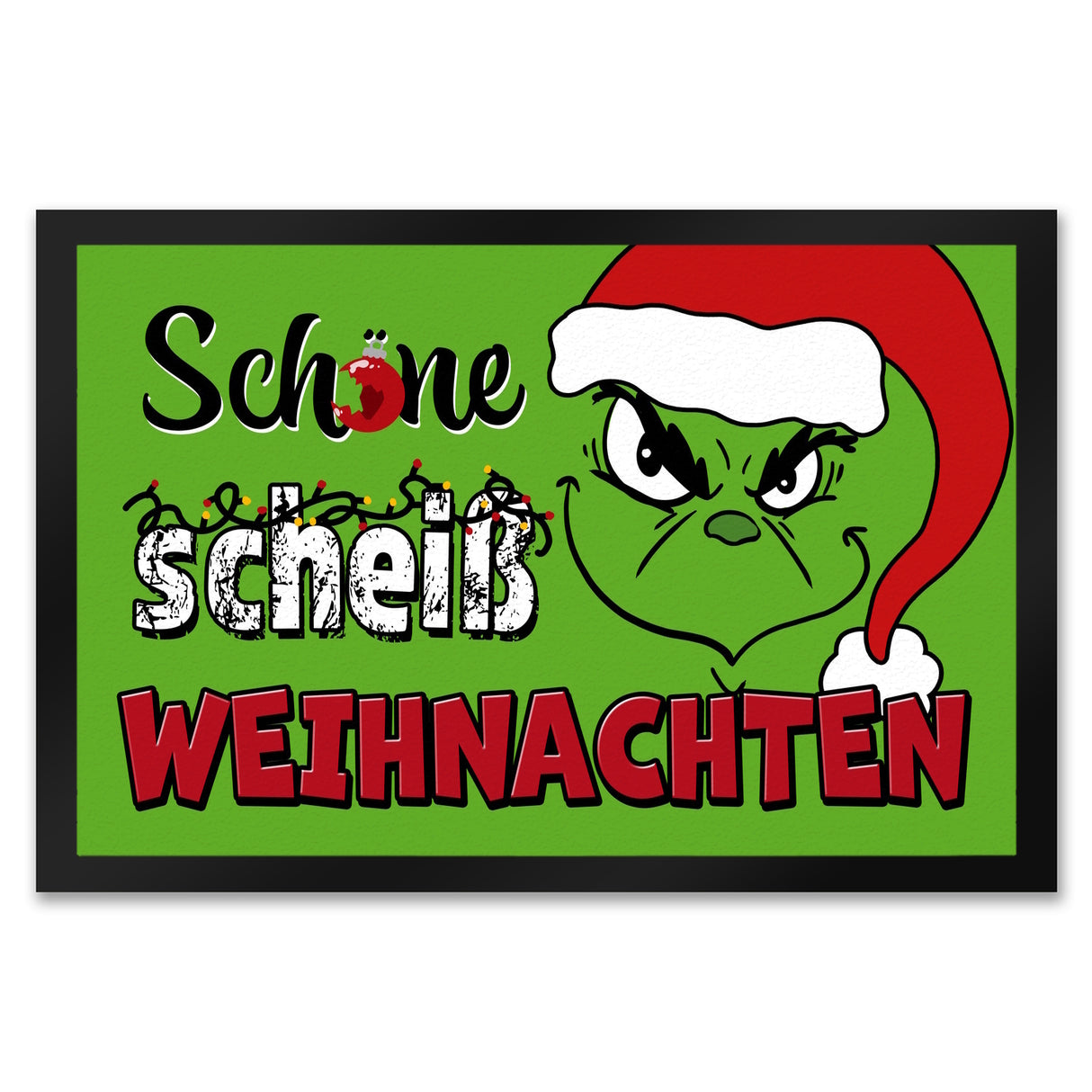 Schöne scheiß Weihnachten Fußmatte