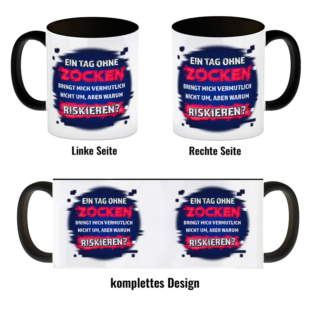 Ein Tag ohne zocken… Kaffeebecher
