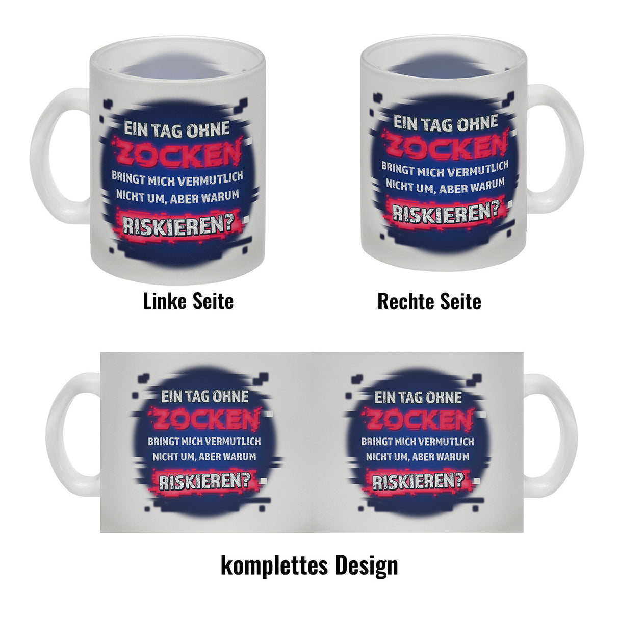 Ein Tag ohne zocken… Kaffeebecher