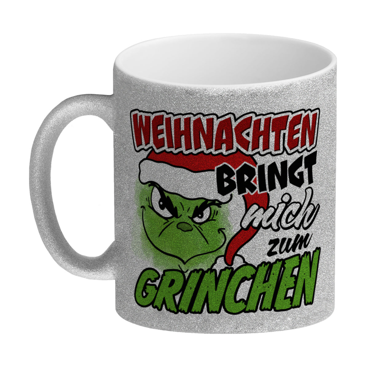 Weihnachten bringt mich zum grinchen Kaffeebecher