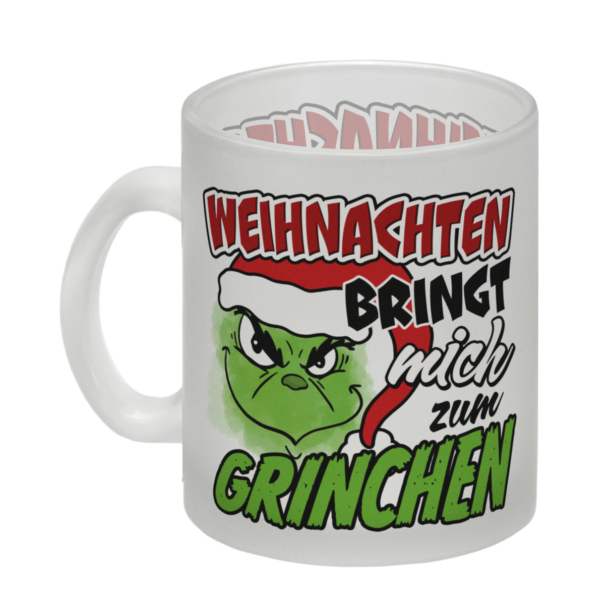 Weihnachten bringt mich zum grinchen Kaffeebecher