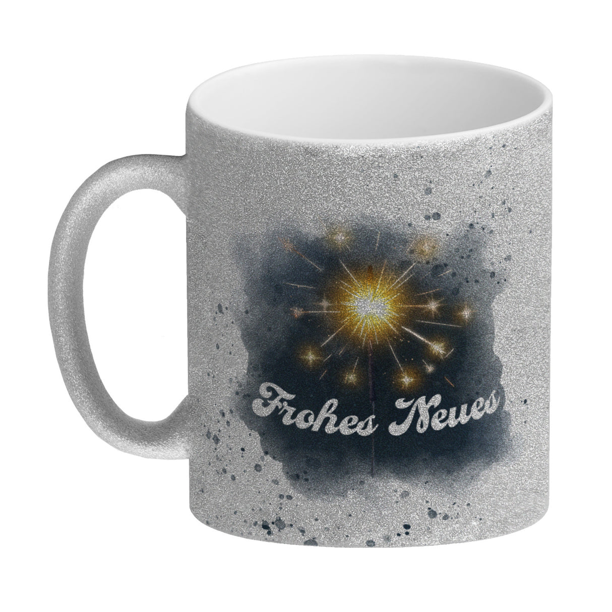 Feuerwerk Frohes Neues Silvester Kaffeebecher