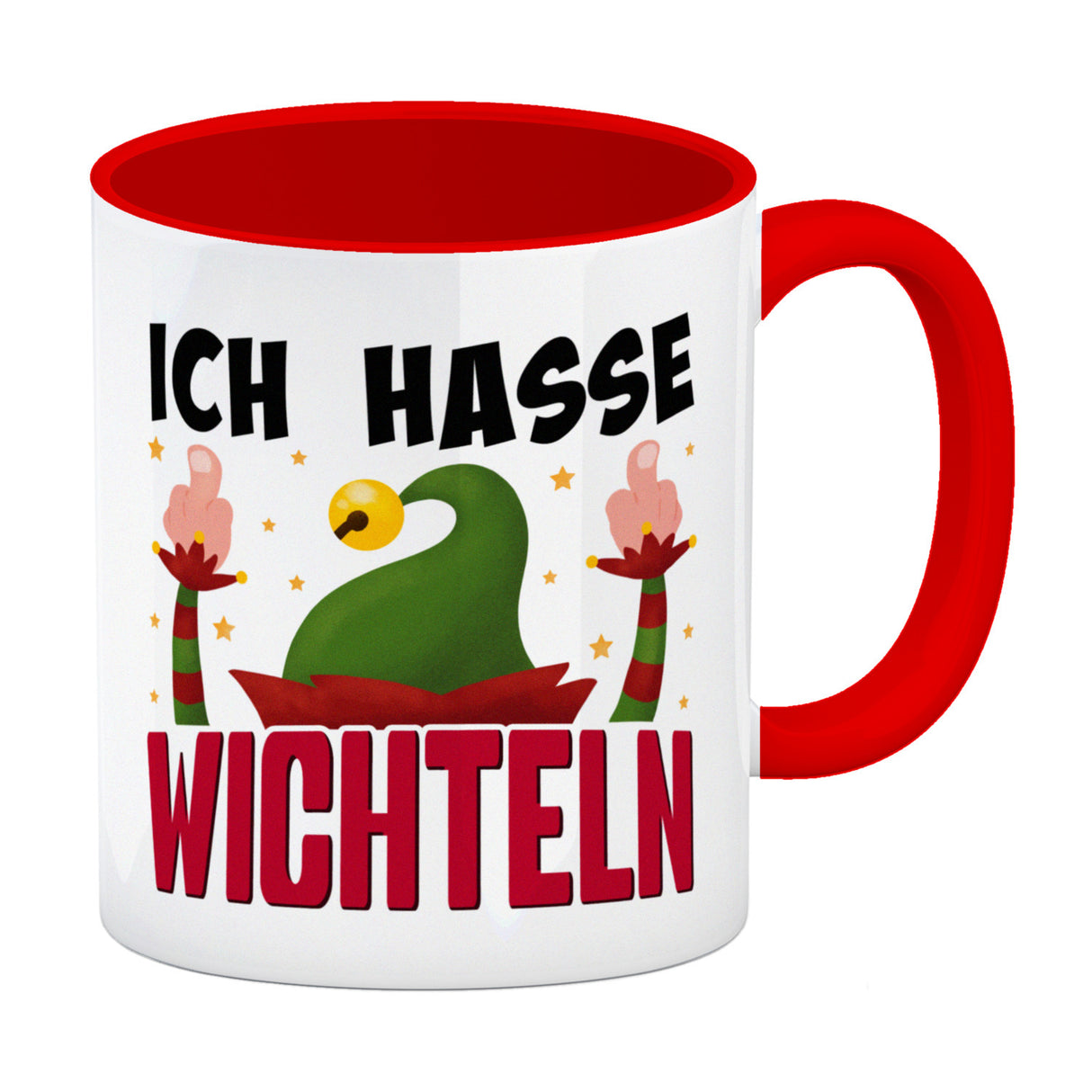 Ich hasse Wichteln Kaffeebecher