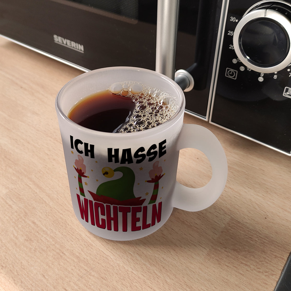 Ich hasse Wichteln Kaffeebecher
