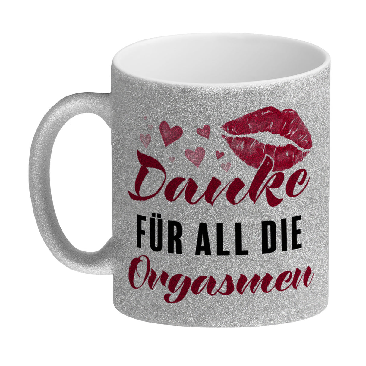 Danke für all die Orgasmen Kaffeebecher
