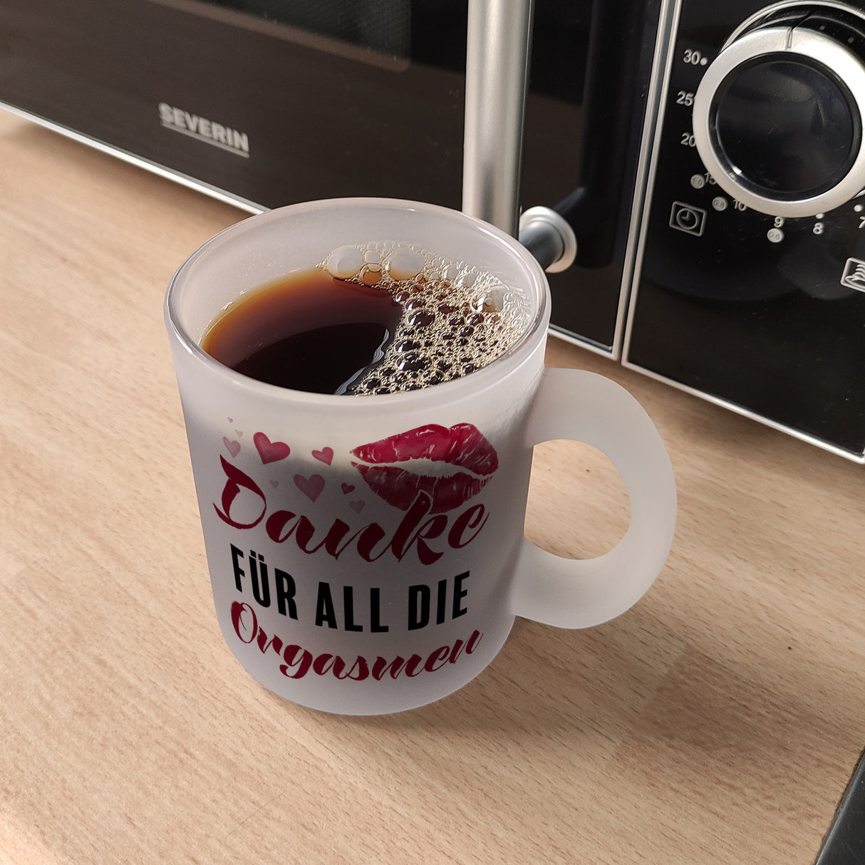 Danke für all die Orgasmen Kaffeebecher