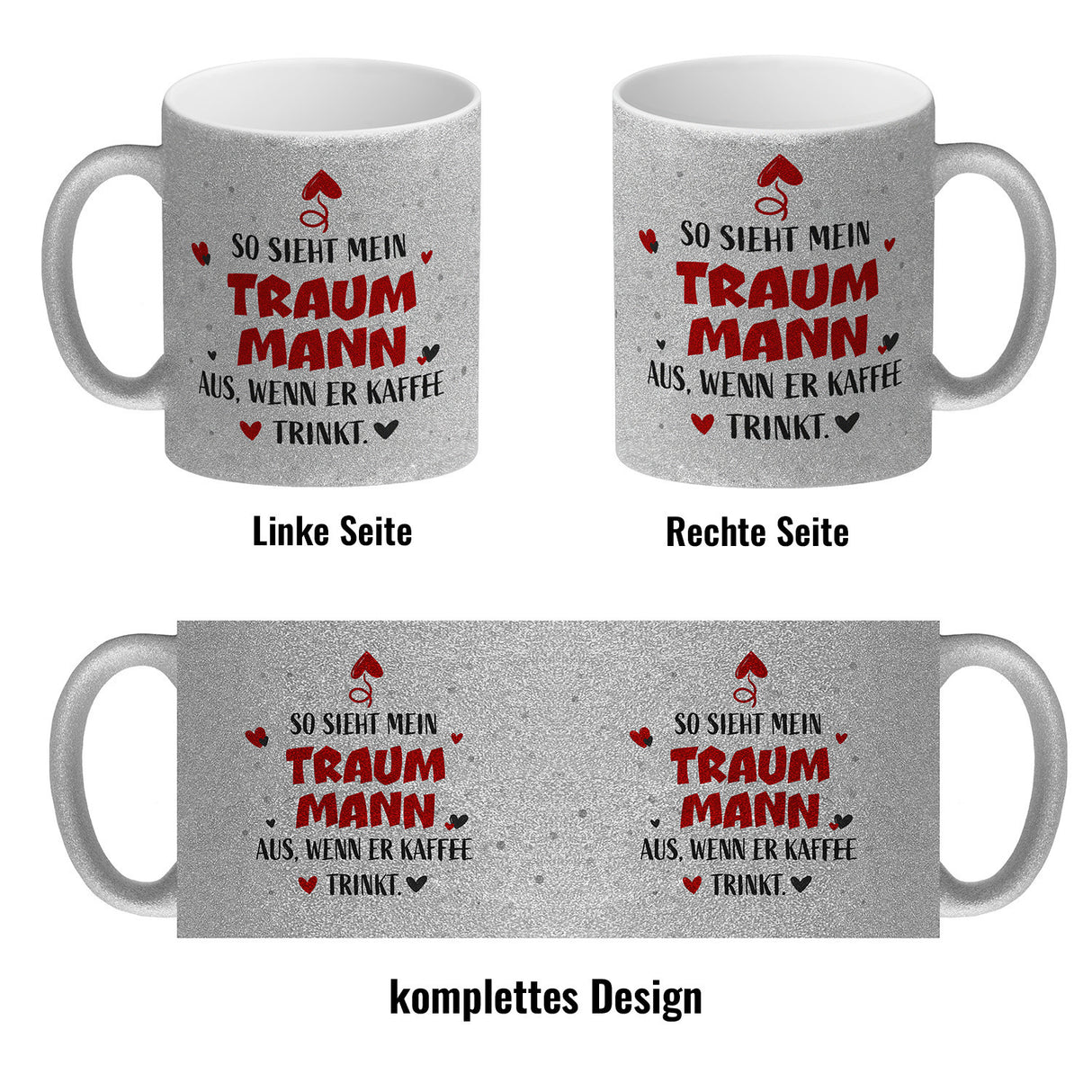 So sieht mein Traummann aus wenn er Kaffee trinkt Kaffeebecher
