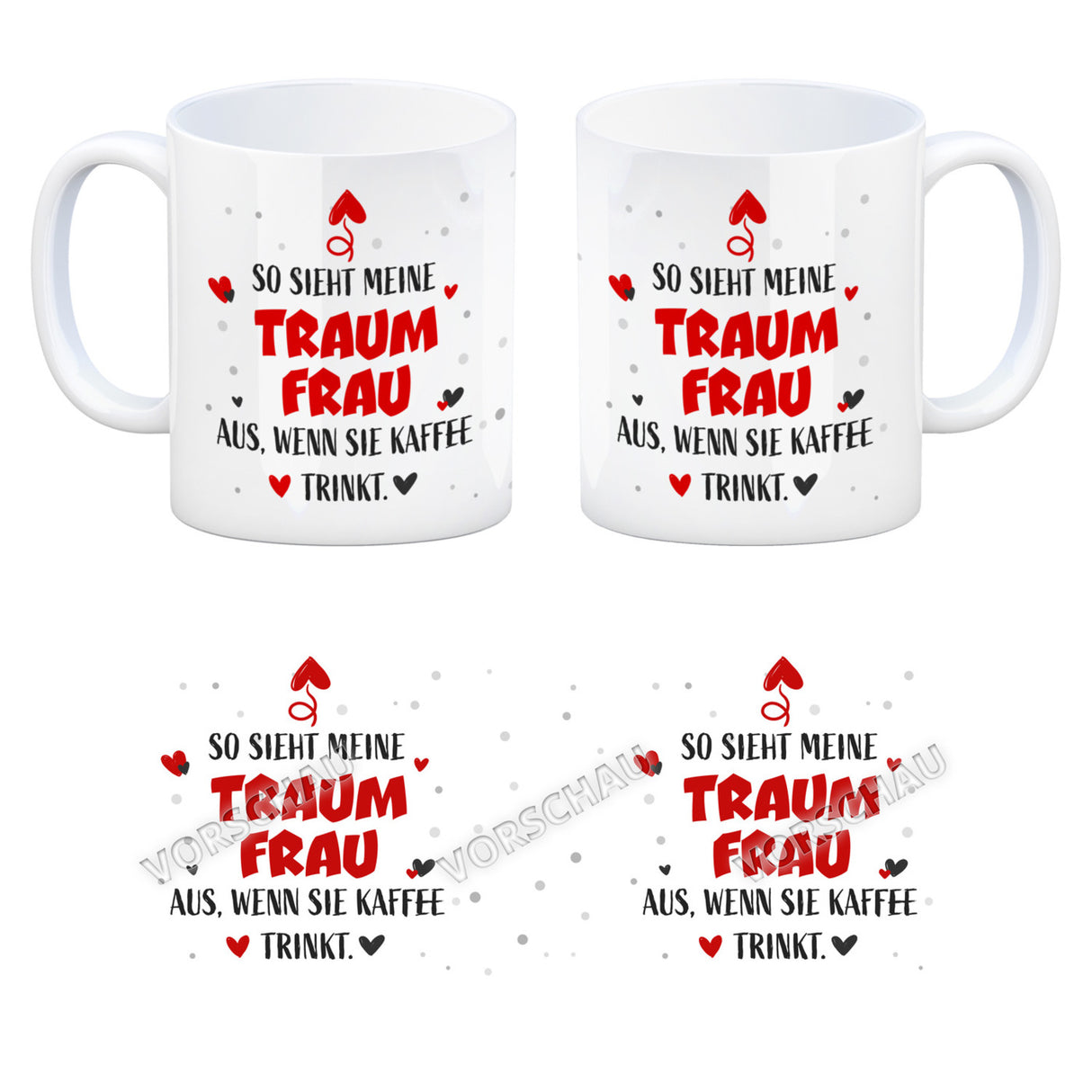 So sieht mein Traummann aus wenn er Kaffee trinkt Kaffeebecher