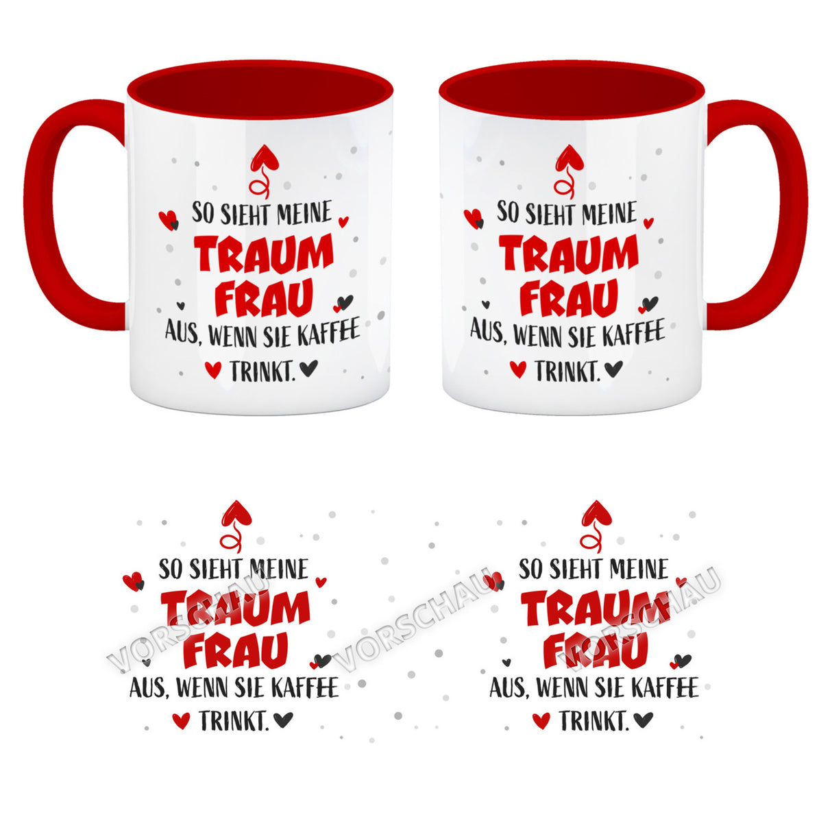 So sieht mein Traummann aus wenn er Kaffee trinkt Kaffeebecher