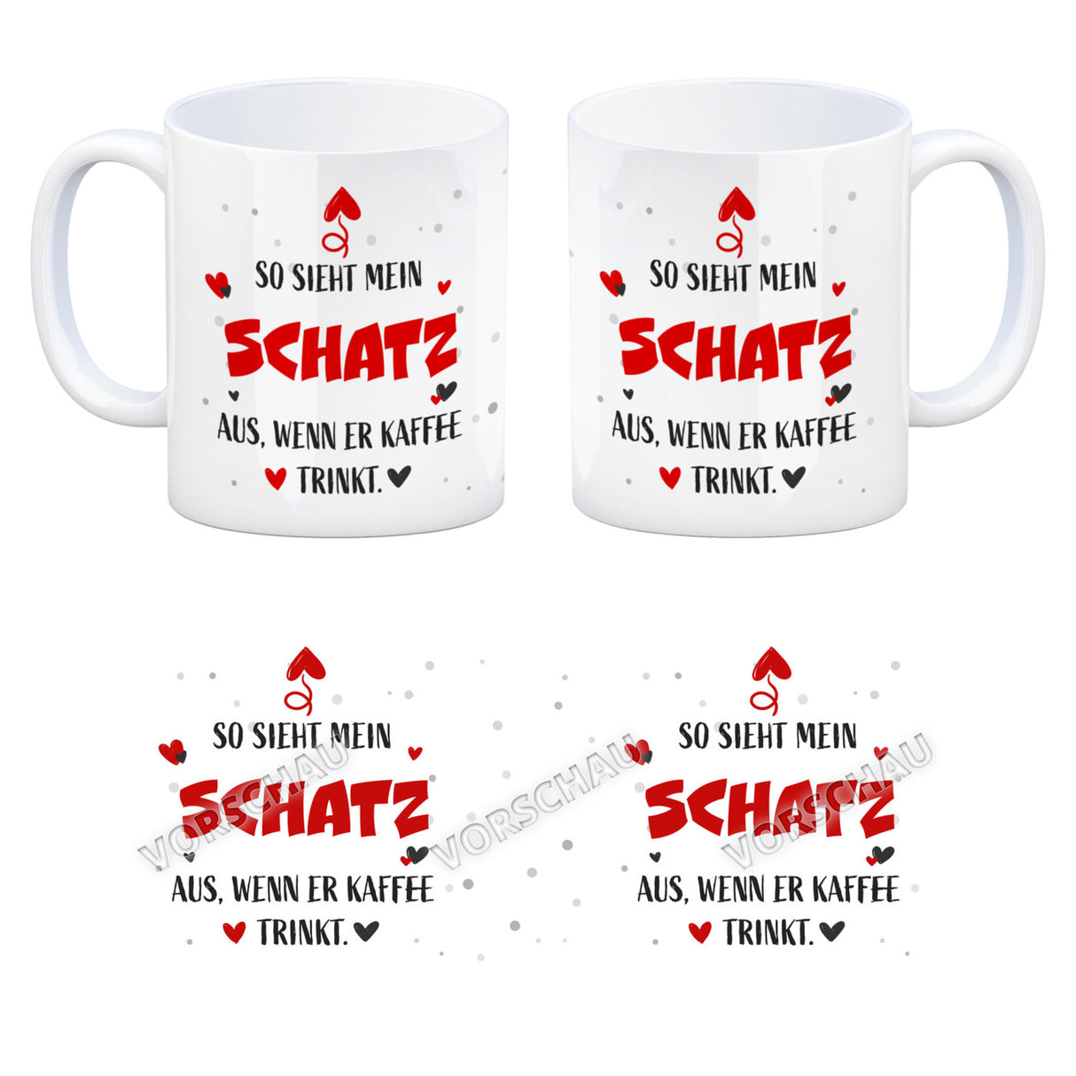 So sieht mein Traummann aus wenn er Kaffee trinkt Kaffeebecher