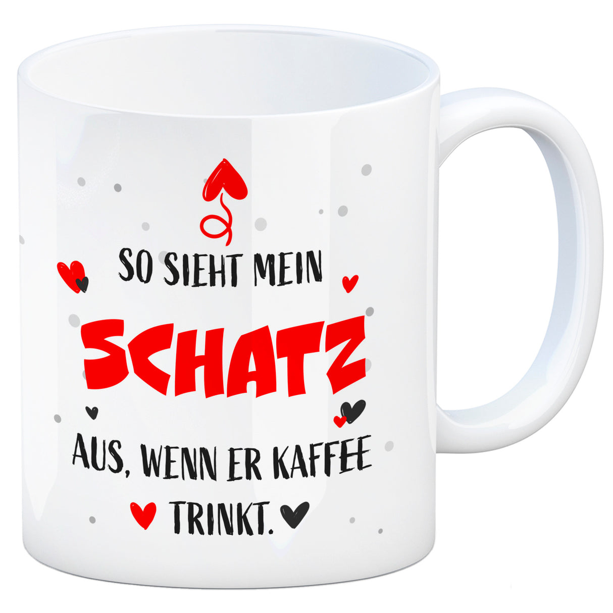 So sieht mein Traummann aus wenn er Kaffee trinkt Kaffeebecher