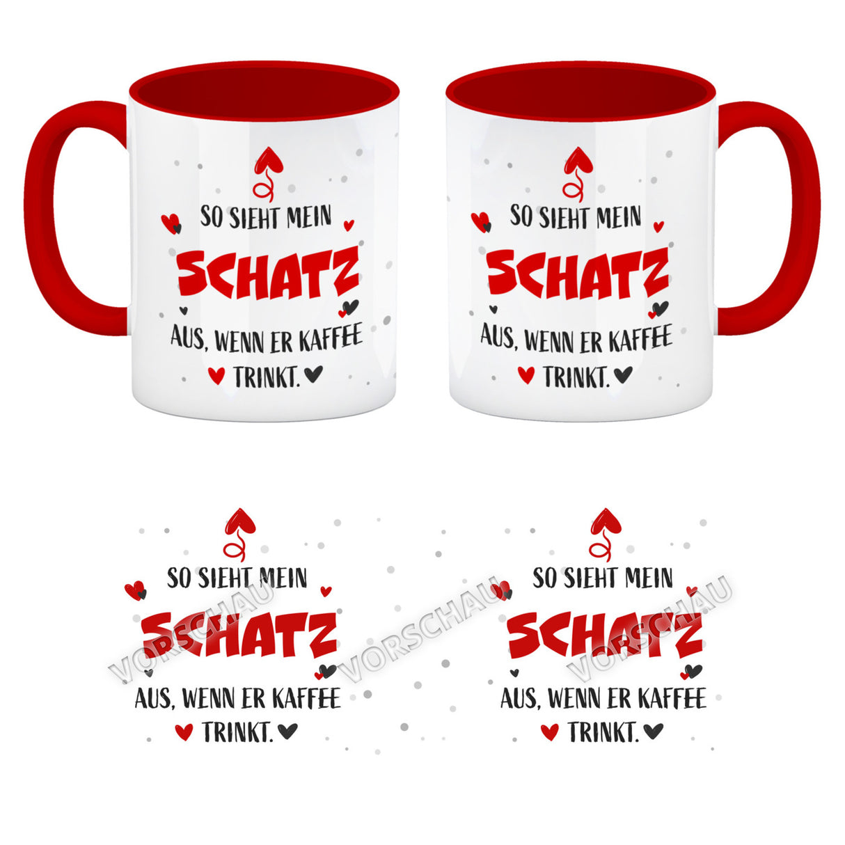 So sieht mein Traummann aus wenn er Kaffee trinkt Kaffeebecher