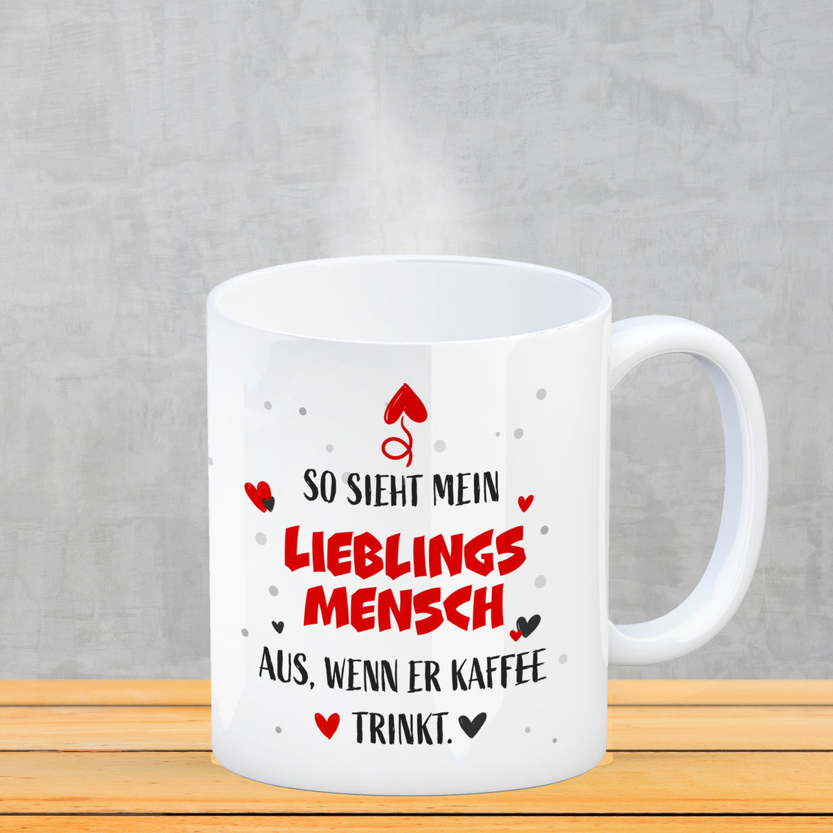 So sieht mein Traummann aus wenn er Kaffee trinkt Kaffeebecher