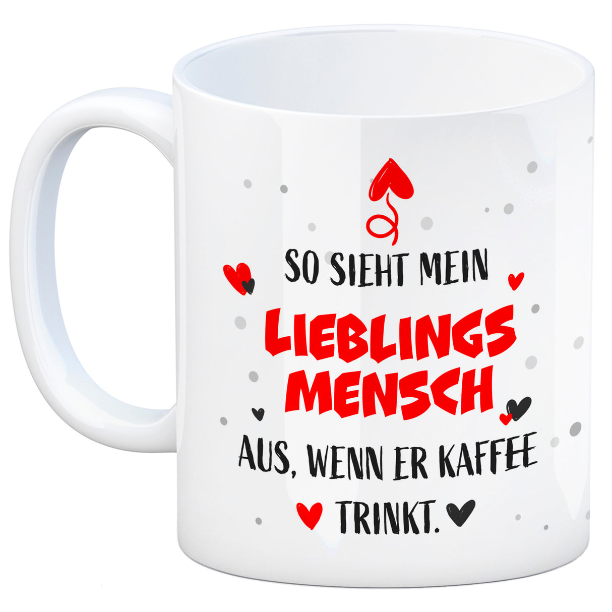 So sieht mein Traummann aus wenn er Kaffee trinkt Kaffeebecher