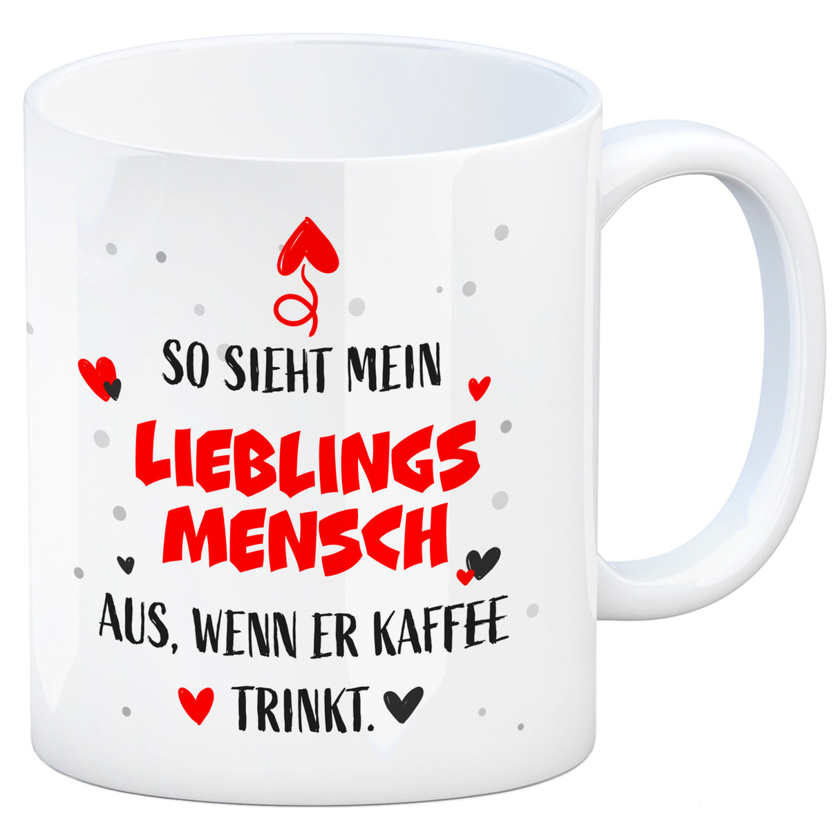 So sieht mein Traummann aus wenn er Kaffee trinkt Kaffeebecher