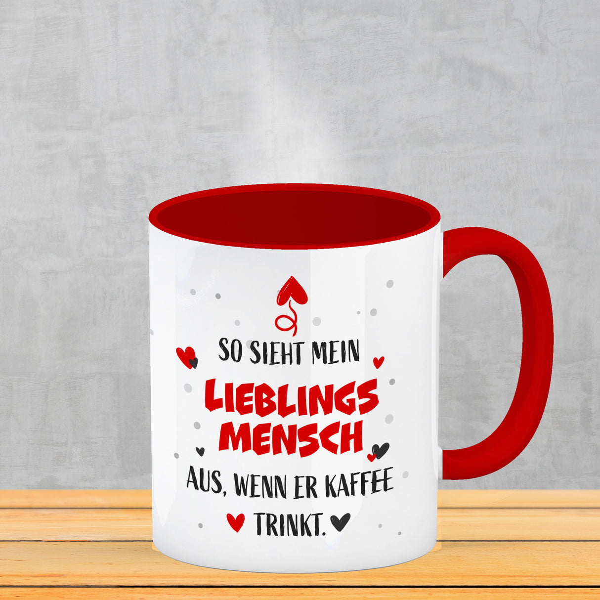 So sieht mein Traummann aus wenn er Kaffee trinkt Kaffeebecher
