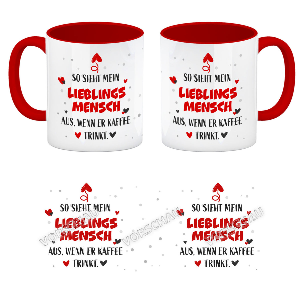 So sieht mein Traummann aus wenn er Kaffee trinkt Kaffeebecher