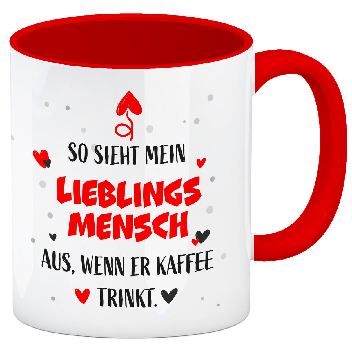 So sieht mein Traummann aus wenn er Kaffee trinkt Kaffeebecher