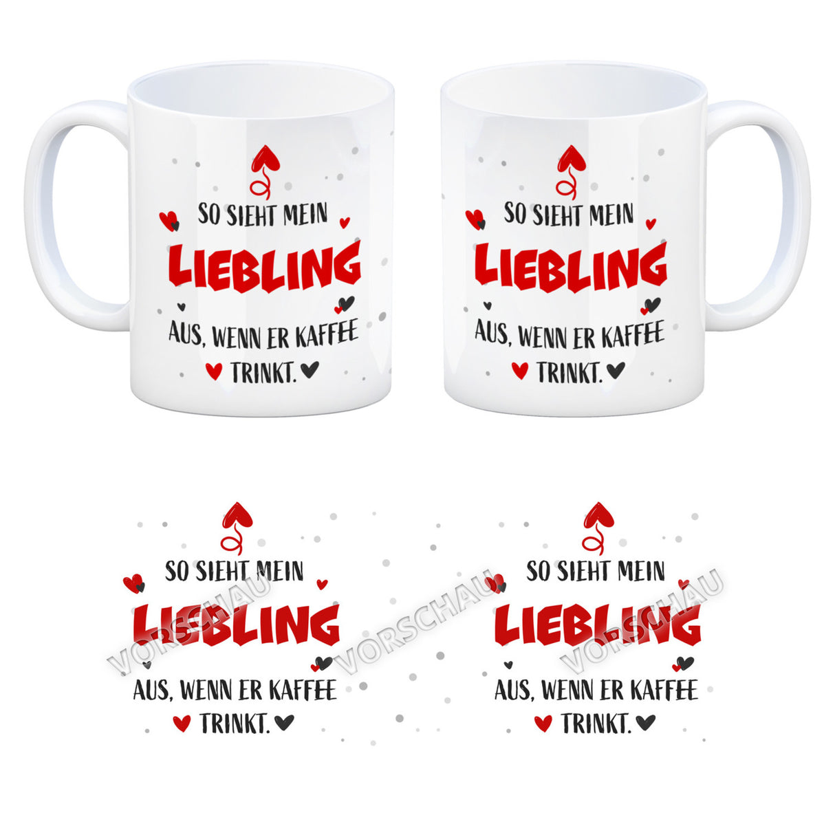 So sieht mein Traummann aus wenn er Kaffee trinkt Kaffeebecher