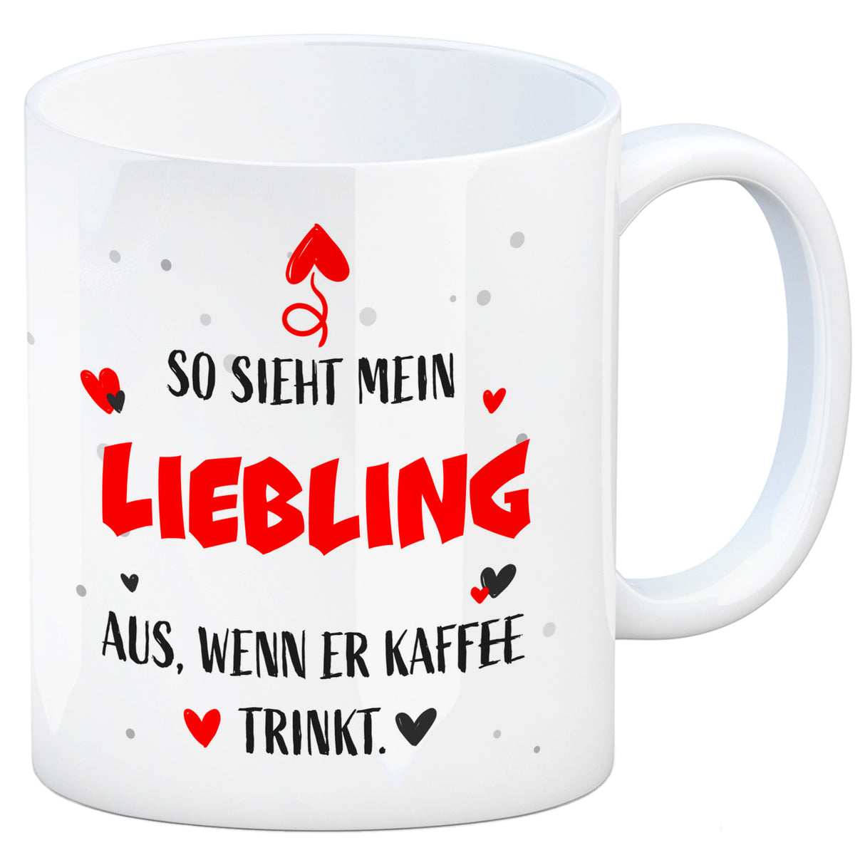 So sieht mein Traummann aus wenn er Kaffee trinkt Kaffeebecher