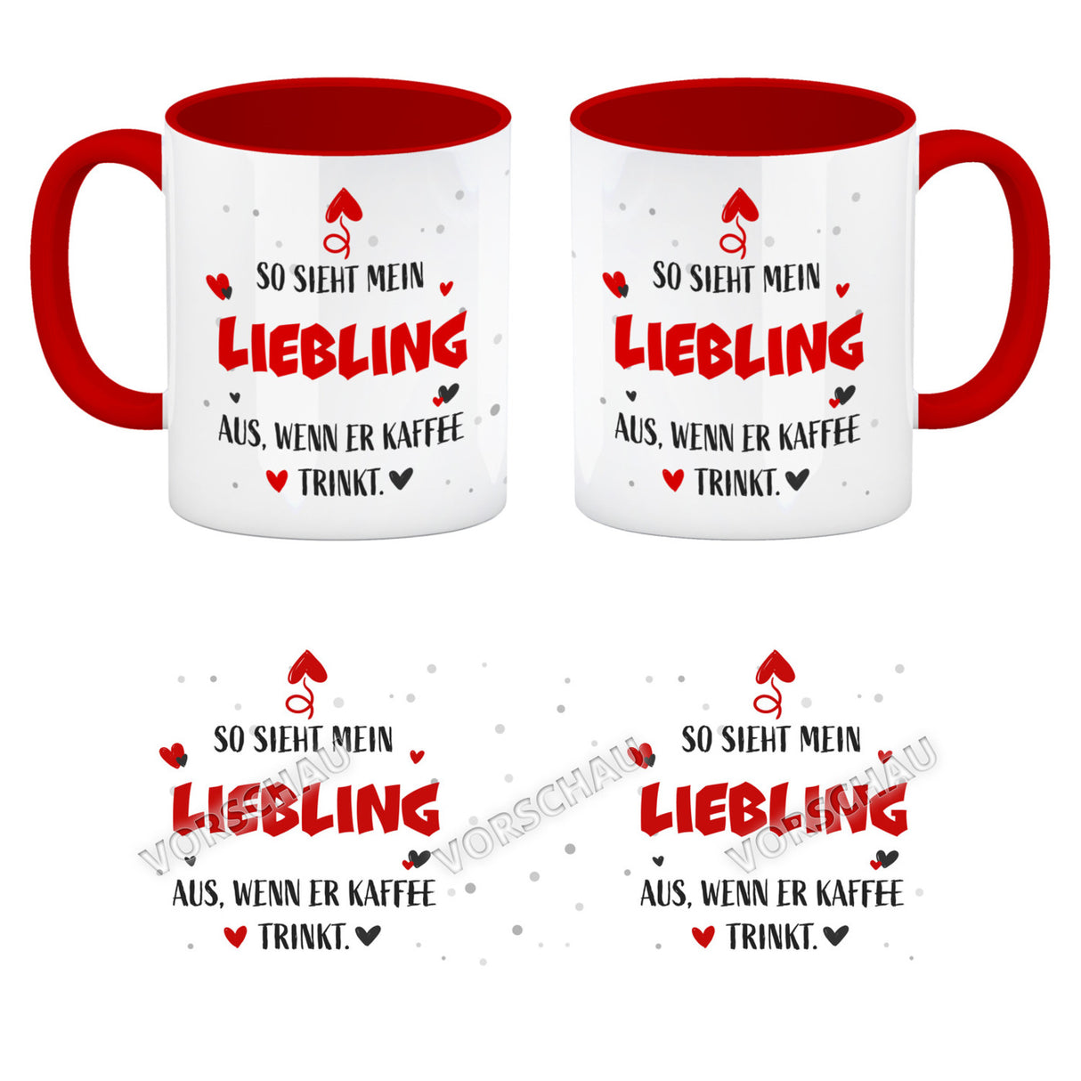 So sieht mein Traummann aus wenn er Kaffee trinkt Kaffeebecher