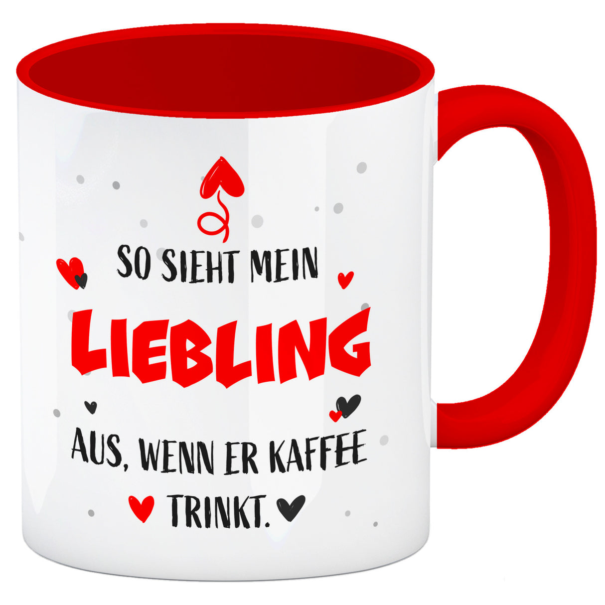 So sieht mein Traummann aus wenn er Kaffee trinkt Kaffeebecher