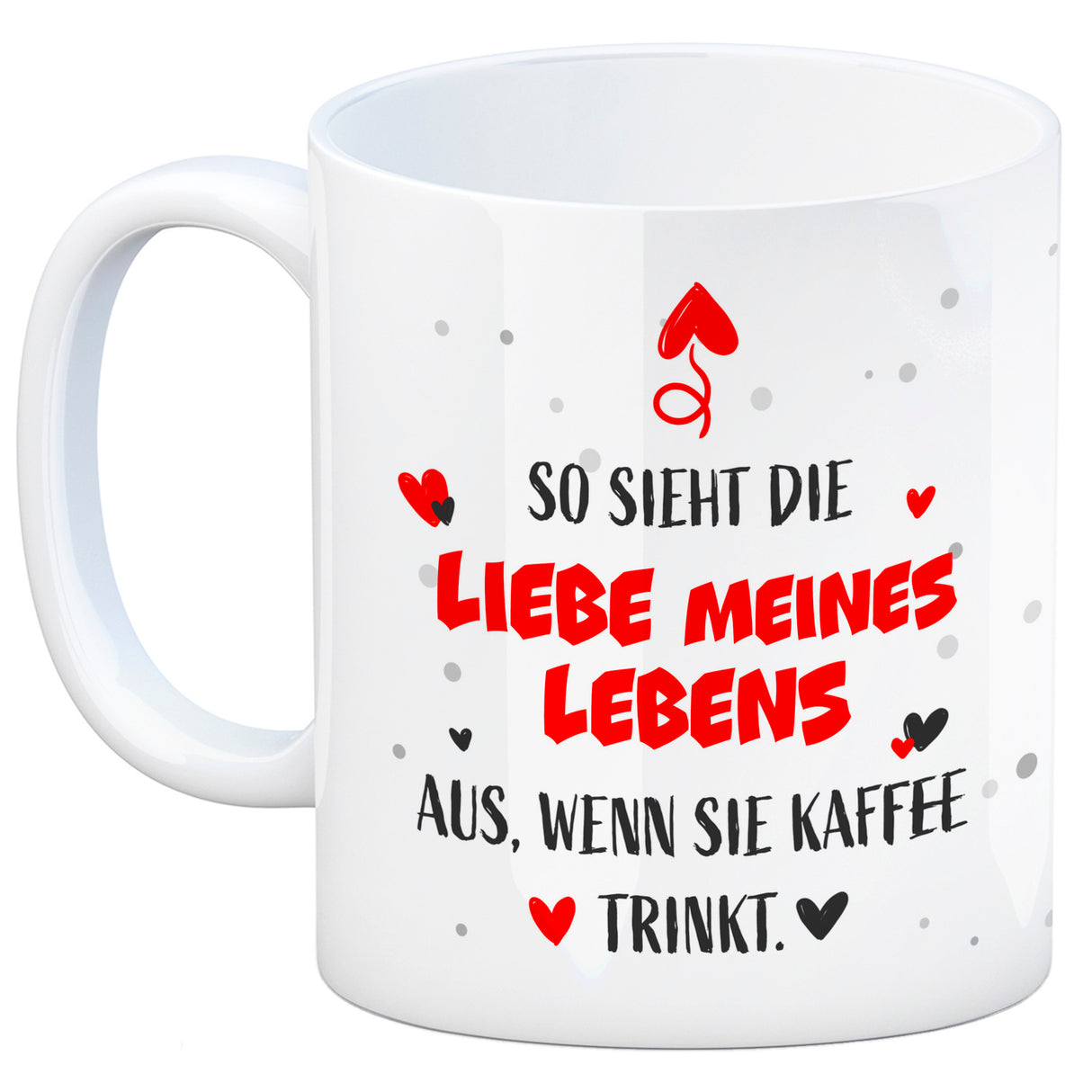 So sieht mein Traummann aus wenn er Kaffee trinkt Kaffeebecher