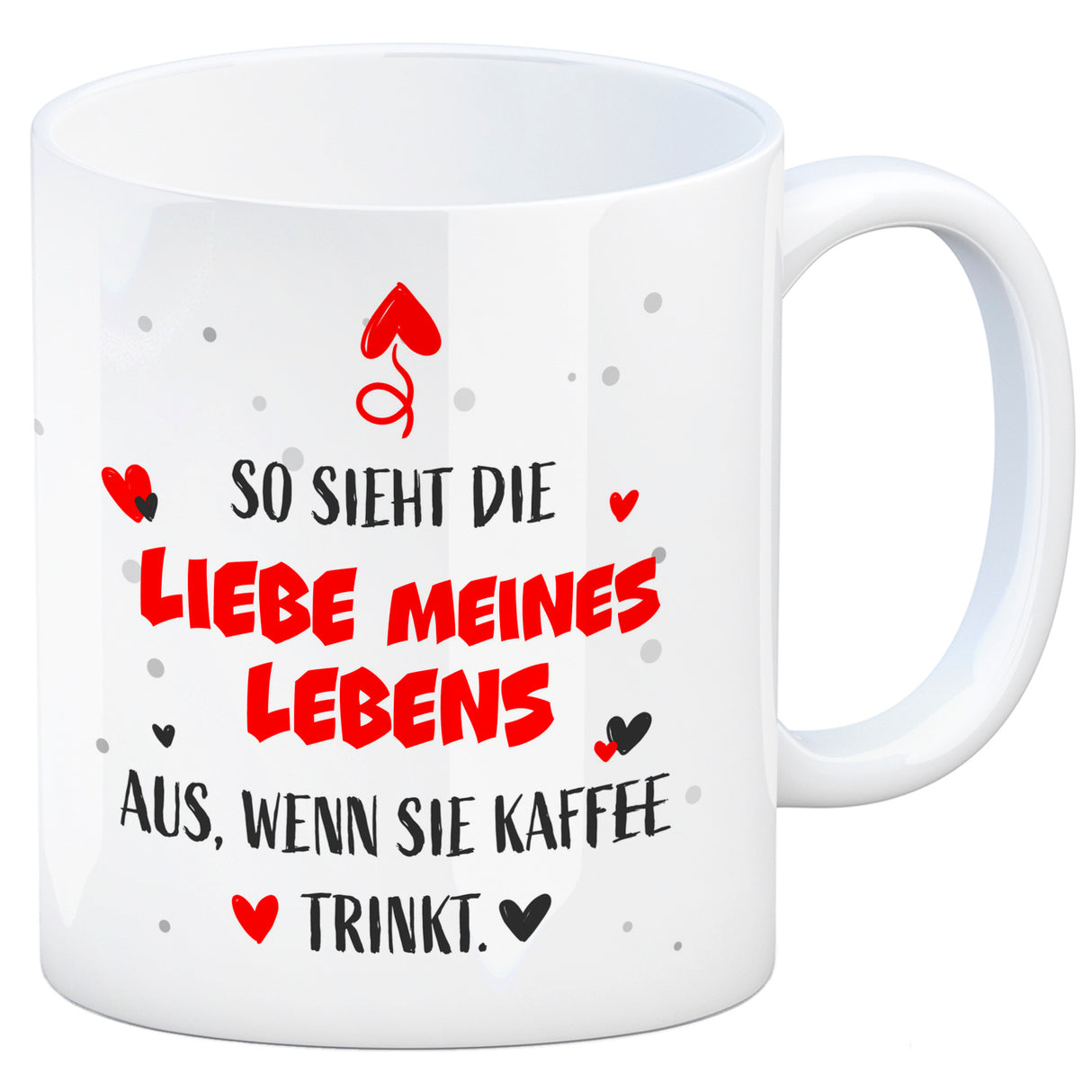 So sieht mein Traummann aus wenn er Kaffee trinkt Kaffeebecher