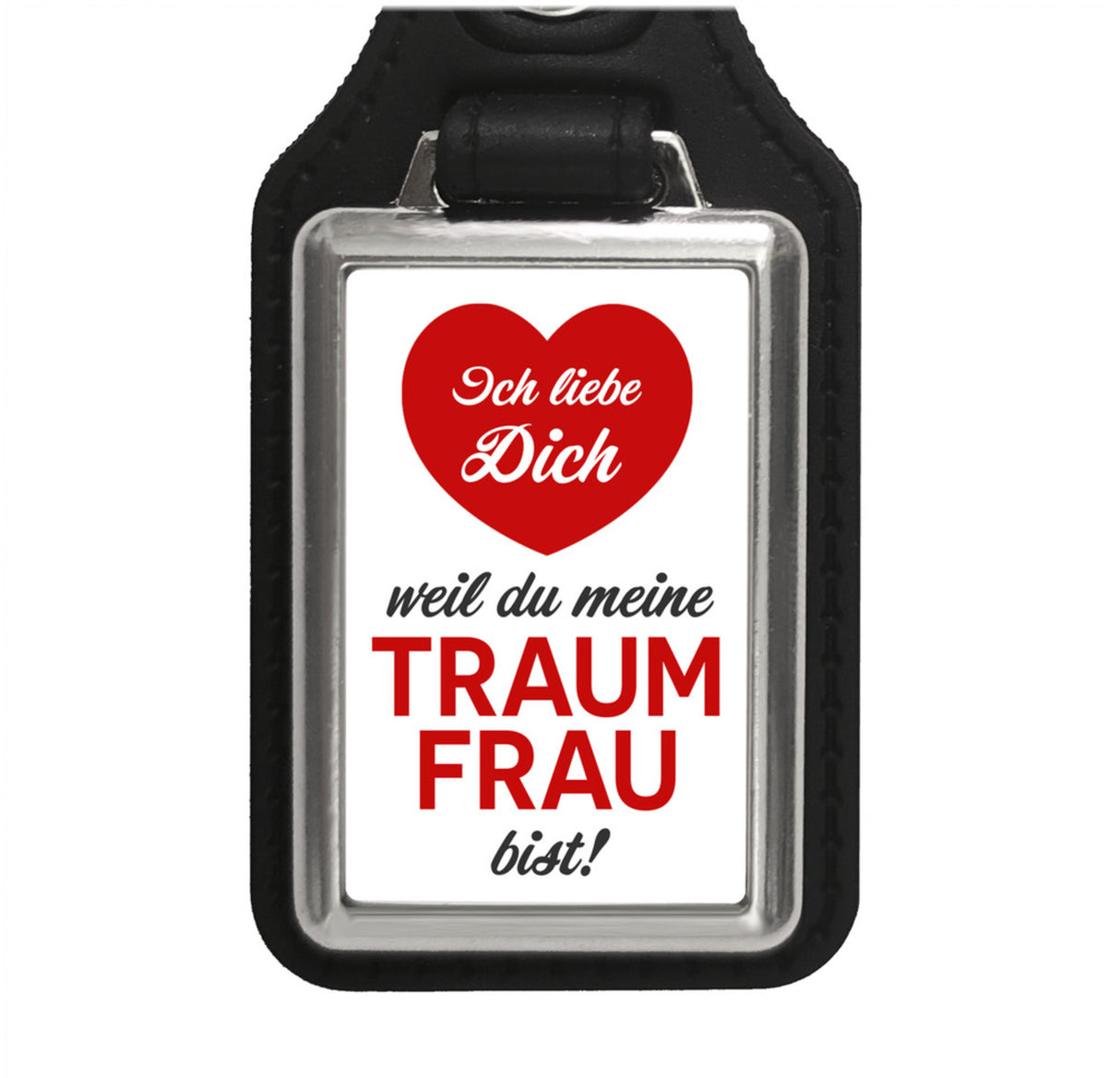 Ich liebe dich weil du mein Traummann bist Schlüsselanhänger