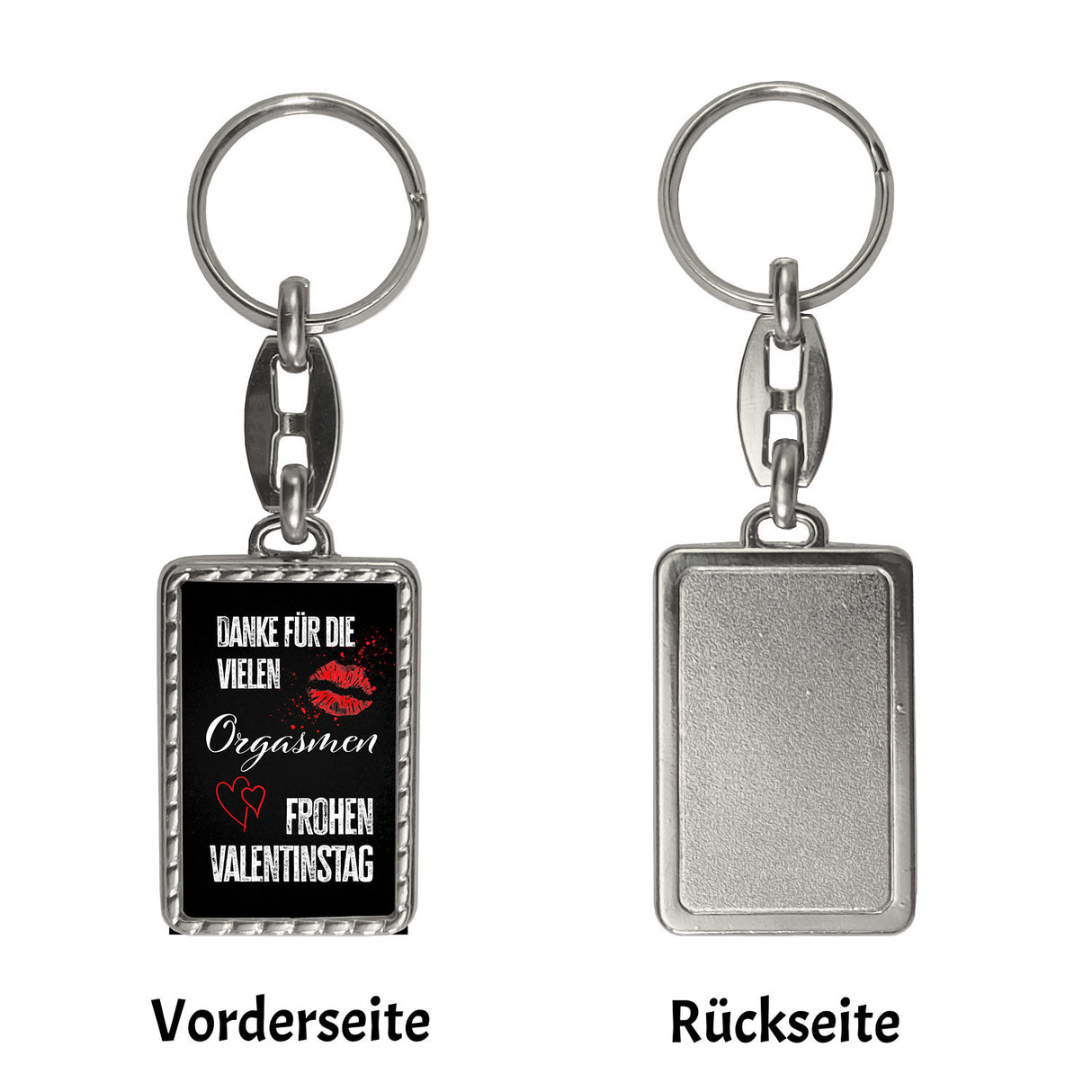 Danke für die vielen Orgasmen frohen Valentinstag Schlüsselanhänger