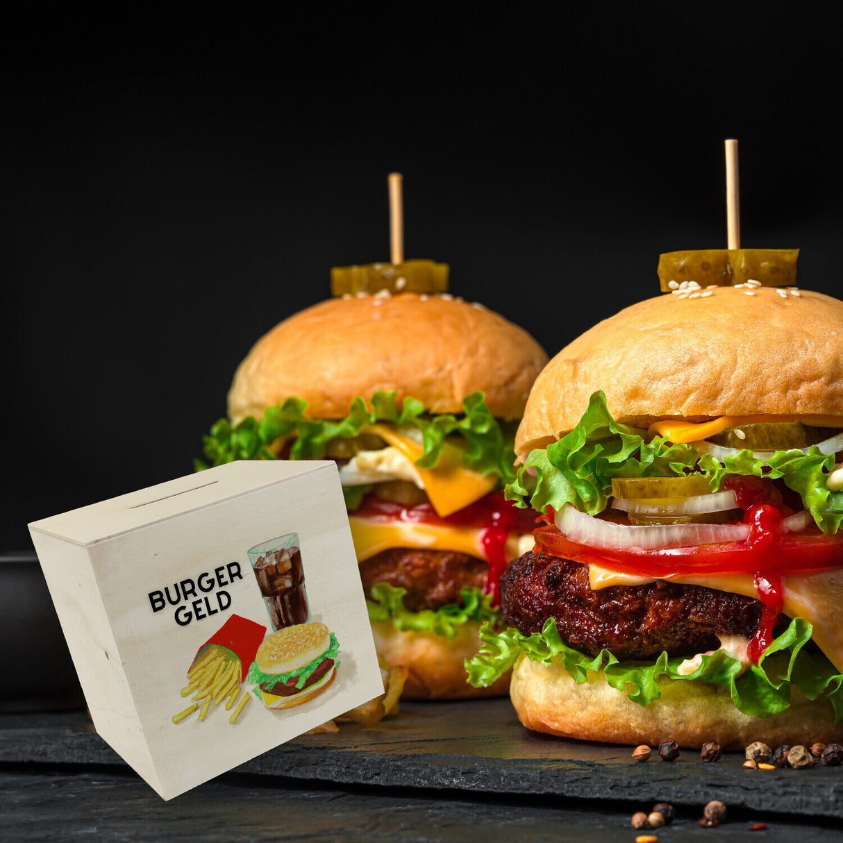Burgergeld Spardose