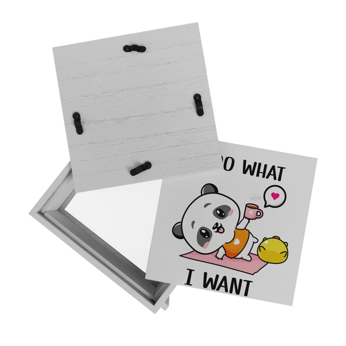 I Do What I Want Panda Spardose