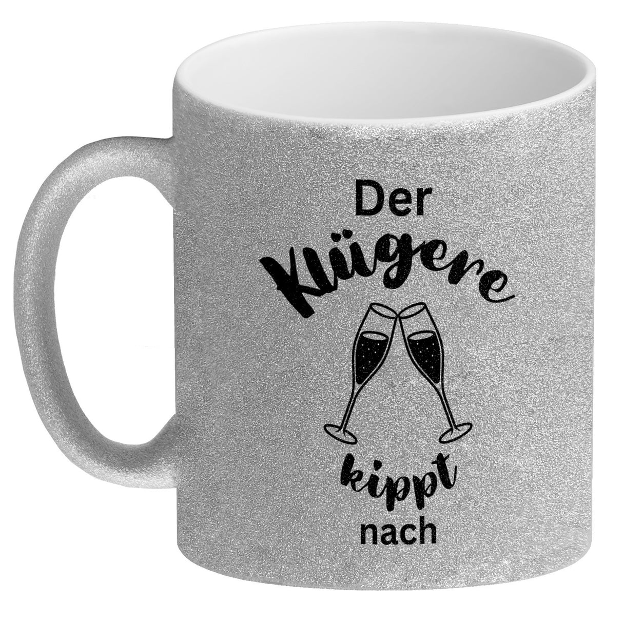 Der Klügere kippt Kaffee nach Kaffeebecher