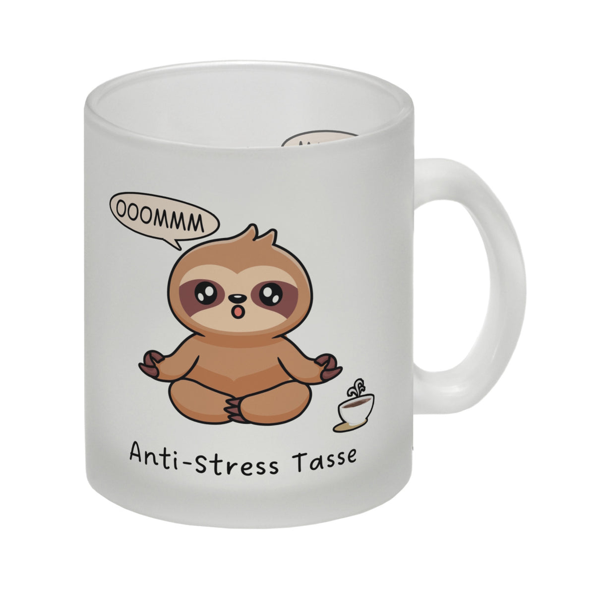 Anti Stress Faultier Kaffeebecher