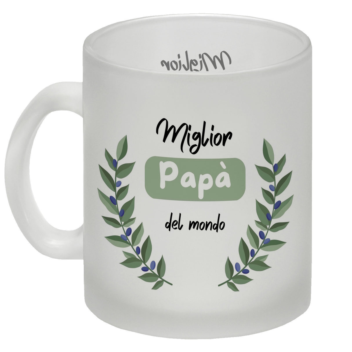 Migliore Mamma del mondo Kaffeebecher mit Olivenzweig