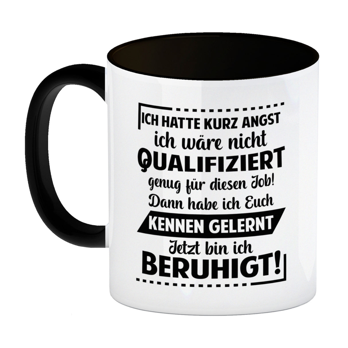 Unqualifizierte Kollegen Kaffeebecher