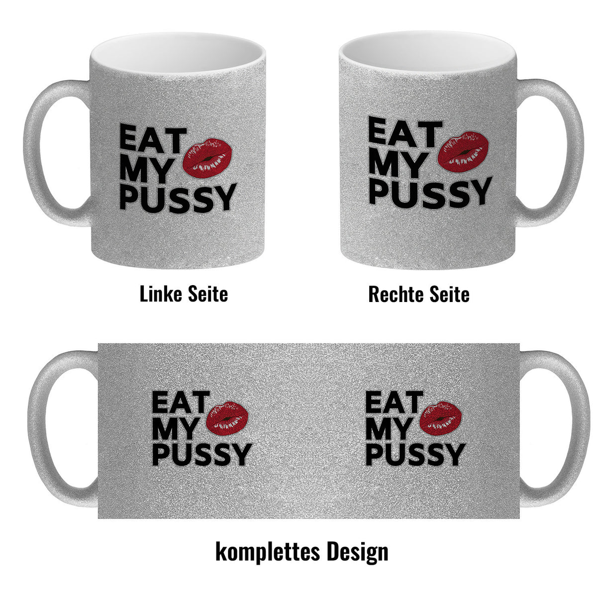 Eat My Pussy Kussmund Kaffeebecher